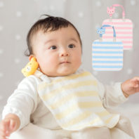 クリップ付きスタイ